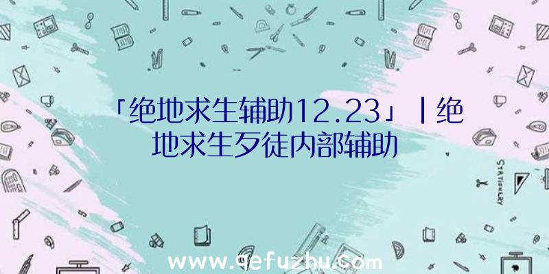 「绝地求生辅助12.23」|绝地求生歹徒内部辅助